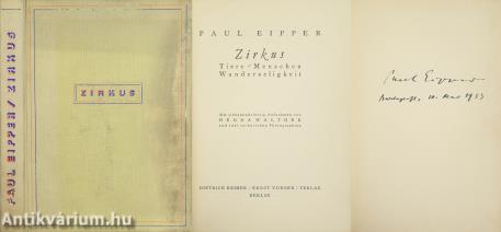 Zirkus (aláírt példány)