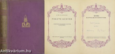 Fekete kenyér (dedikált példány) (Jaschik Álmos rajzaival.)