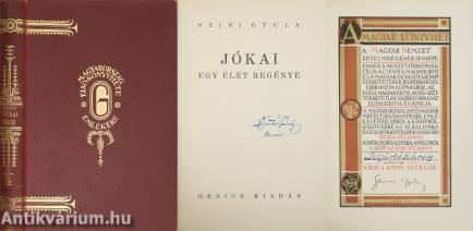 Jókai (Bibliofil kiadásban összesen 50 példány készült. Számozott, aláírt kötet.)