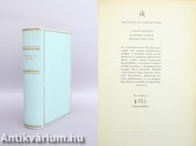 Boccaccio művei (számozott, bőrkötéses, bibliofil példány)