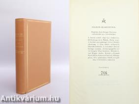 Vallomások (számozott, bőrkötéses, bibliofil példány)