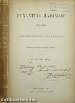 Dunántúli hadjárat 1707-ben (Thallóczy Lajos történésznek dedikált példány)