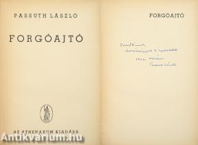 Forgóajtó (dedikált példány)