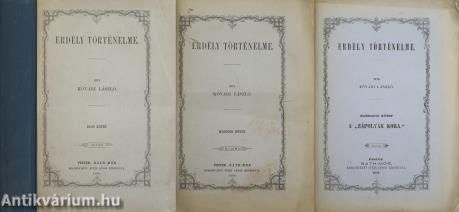 Erdély történelme I-III. (töredék)