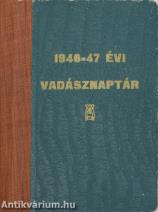 1946-47. évi vadásznaptár