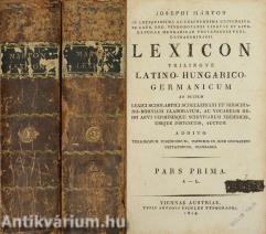 Lexicon Trilingue A-Z I-II.