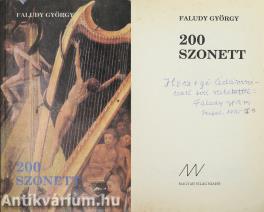 200 szonett (dedikált példány)