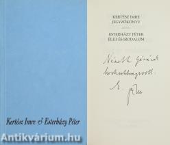 Jegyzőkönyv/Élet és irodalom (Esterházy Péter által dedikált példány)