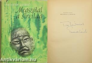 Megszólal a sírvilág (dedikált példány) (Borítóterv: Richter Ilona)