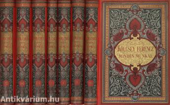 Kölcsei Kölcsey Ferencz minden munkái 1-10. (Teljes kötetsor)