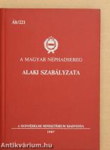 A Magyar Néphadsereg alaki szabályzata