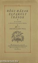 Régi házak elfakult írások