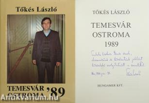 Temesvár ostroma 1989 (dedikált példány)