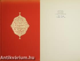 Robáiyát (Szász Endre által aláírt, számozott példány) (A kötet 135 eredeti fekete-fehér rézkarccal illusztrált.)