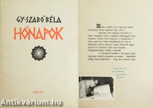 Hónapok (dedikált példány)