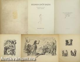 Herman Lipót rajzai (Herman Lipót és Lehel Ferenc által aláírt, 1/a számozott példánya RITKA)