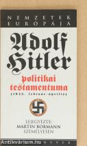 Adolf Hitler politikai testamentuma
