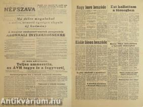 Népszava 1956. október 26.