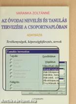 Az óvodai nevelés és tanulás tervezése a csoportnaplóban