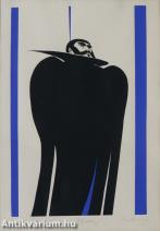 Prince of Bluebeard [Kékszakállú herceg]- színes szitanyomat, papír 54 cm x 38 cm