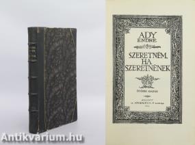 Szeretném, ha szeretnének (számozott, félbőr, bibliofil példány) (Illusztrációkat készítette: Jeges Ernő)