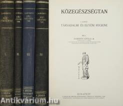 Közegészségtan I-IV.