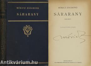 Sárarany (aláírt példány)