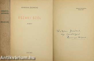 Északi szél (Katona Jenő újságírónak dedikált példány)