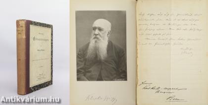 Aus meinen Erinnerungen (Klapka György által írt levélmelléklettel ellátott példány)