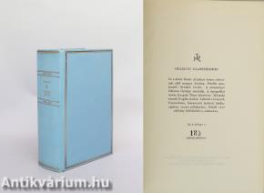 Dante összes művei (számozott, bőrkötéses, bibliofil példány)