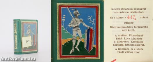 Hunyadi János (minikönyv) (számozott példány) - Plakettel