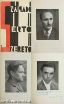 Uj versek (Számadó Ernő, Sértő Kálmán és Szerető Sándor által dedikált példány) (Kondor László által tervezett avantgard kötésben!)