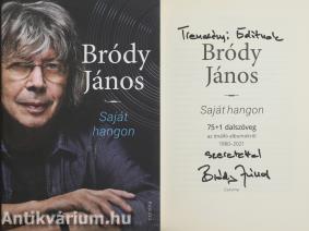 Saját hangon (dedikált példány)