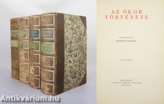 Egyetemes történet I-IV. (számozott példány)