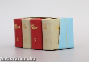 Jack London 1-4. (mikrokönyv) (védődobozos példány, kereskedelmi forgalomba nem került.)