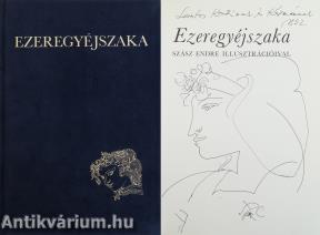 Ezeregyéjszaka 1. (Szász Endre által tollal készített, egyedi illusztrációval ellátott, dedikált példány) (töredék kötet)