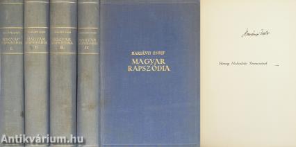 Magyar rapszódia I-IV. (aláírt példány)