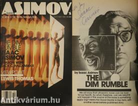 Isaac Asimov's Science Fiction Magazine October 1982 (dedikált példány)