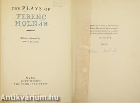 The plays of Ferenc Molnár (Számozott, aláírt példány, összesen 400 példányban készült kiadás.)