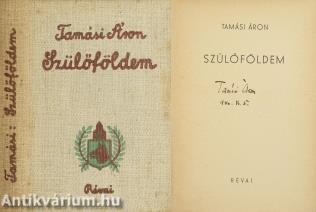 Szülőföldem (aláírt példány) (A borítót Pekáry István tervezte.)