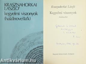 Kegyelmi viszonyok (dedikált példány)