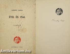 Étel és ital (aláírt példány)