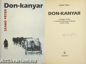 Don-kanyar (aláírt példány)