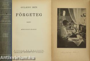 Förgeteg (aláírt példány)