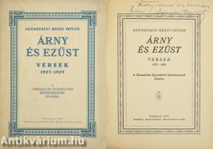 Árny és ezüst (dedikált példány) (Tiltólistás kötet)