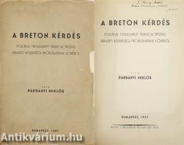 A breton kérdés (dedikált példány)