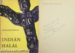Indián halál (dedikált példány)