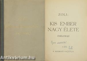Kis ember nagy élete (dedikált példány)