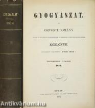 Gyógyászat 1872. január-december (Teljes évfolyam!)