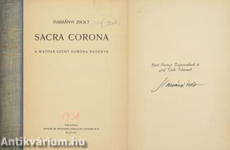 Sacra Corona (aláírt példány)